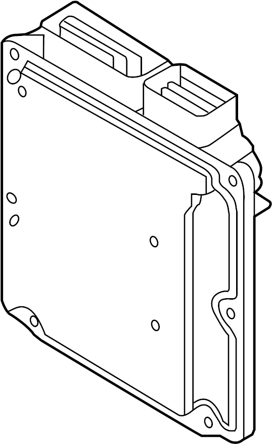 View 7P0907401J Engine Control Module (ECM) Full-Sized Product Image