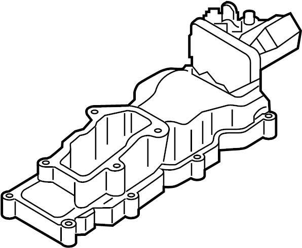 View 059129711DD Engine Intake Manifold Full-Sized Product Image