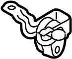 View 7L8253144C Bracket. Muffler. (Front, Rear) Full-Sized Product Image