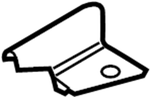 View 7P0422493 Power Steering Pump Reservoir Bracket (Upper) Full-Sized Product Image