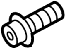 View N91070001 Bolt. Mount. Radiator. Support. Screw. (Lower) Full-Sized Product Image