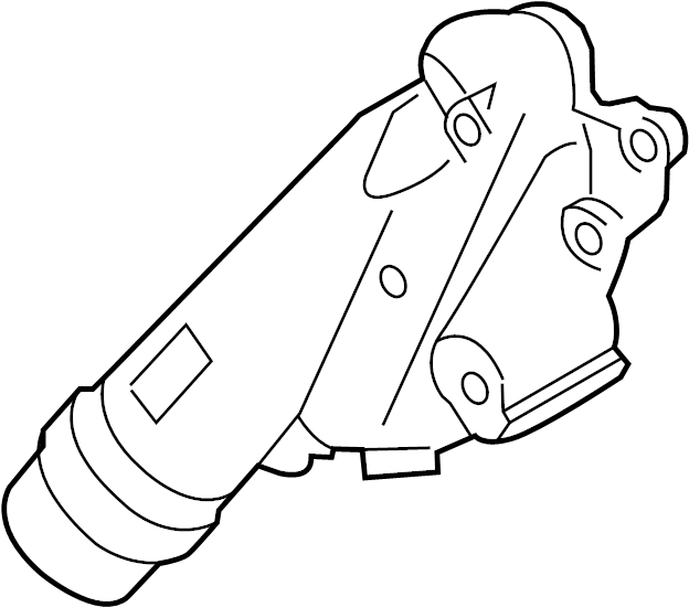 View 06E121161BB Engine Coolant Outlet Flange Full-Sized Product Image