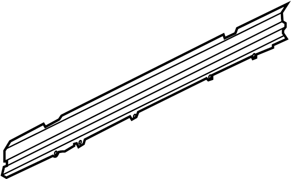 View 7P0802035A Frame Side Member (Front, Upper, Lower) Full-Sized Product Image