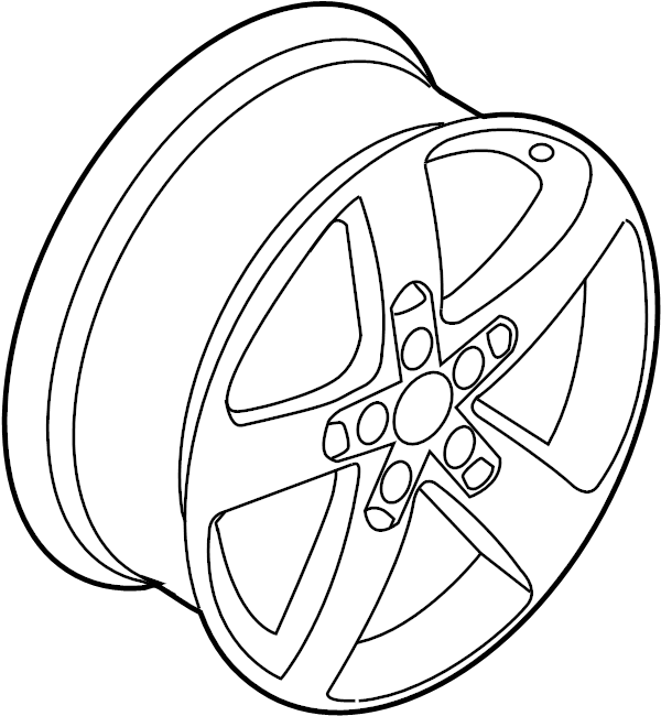 View 7P6601025AE88Z Wheel Full-Sized Product Image