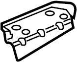 View 7P0804769 Cowl Support Full-Sized Product Image
