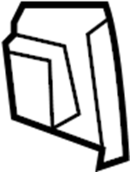 View 7P1858543 Box. Glove. Plate. Striker. Lock. Door. frame. Latch.  Full-Sized Product Image