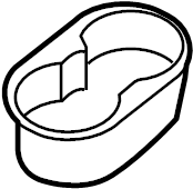 View 7P688599595T Holder. Cup. (Rear) Full-Sized Product Image
