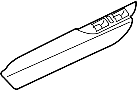 View 7P1868170AK84 Door Armrest Full-Sized Product Image