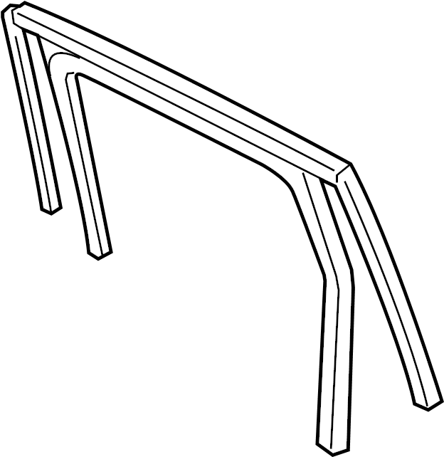 View 7P0839431L Window Channel Full-Sized Product Image