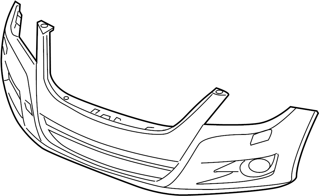 View 5N0807217AAGRU Bumper Cover Full-Sized Product Image