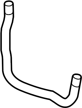 View 5N0121051M Radiator Coolant Hose (Front, Rear, Upper, Lower) Full-Sized Product Image