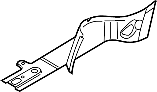 View 5N0803107 Frame Side Member Reinforcement (Rear, Upper) Full-Sized Product Image
