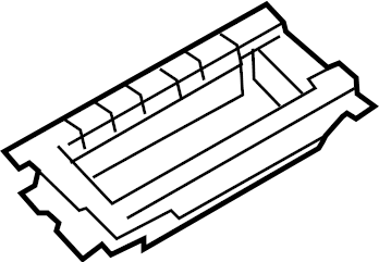 View 5N1880215A Instrument Panel Air Bag Bracket Full-Sized Product Image