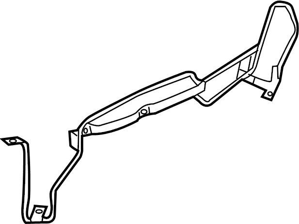 View 5N0881559B Bracket. Retainer. (Front, Rear) Full-Sized Product Image