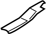 View 5M0885590 Seat Track Cover (Rear) Full-Sized Product Image