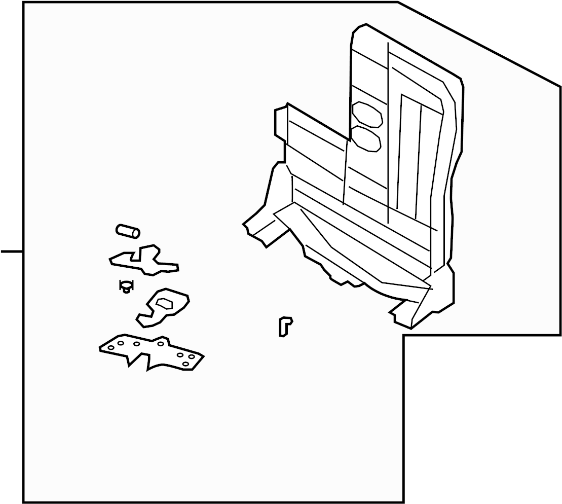 View 5N0885141L Seat. FRAME.  Full-Sized Product Image