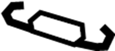 View 1K0886259A Seat Cushion Spring Full-Sized Product Image