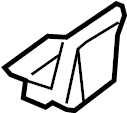 View 5N0803785 Floor Pan Bracket Full-Sized Product Image