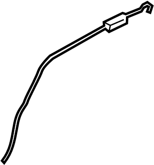 View 5N0837085C Door Latch Cable Full-Sized Product Image