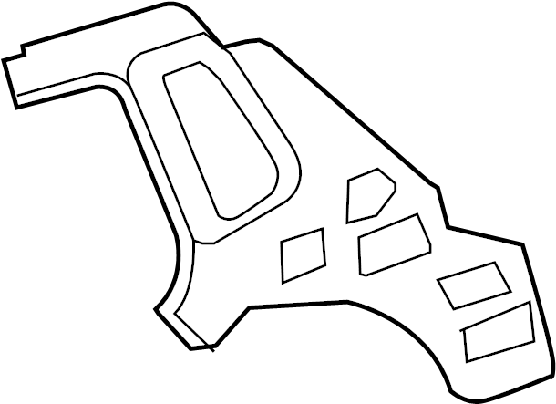 View 5N0809406 Quarter Panel (Front, Rear, Upper) Full-Sized Product Image