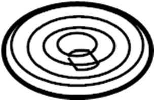 View 5N0803961 Fuel Tank Access Cover Full-Sized Product Image
