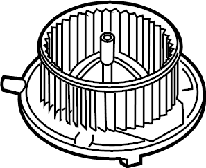 View 3QF819021 Motor. Fan. Blower. HVAC.  Full-Sized Product Image