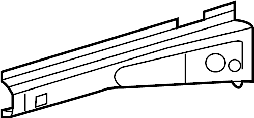 View 5N0810136 Fender Rail (Upper) Full-Sized Product Image