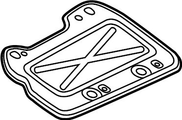 View 5QF825701D Floor Pan Heat Shield (Rear) Full-Sized Product Image