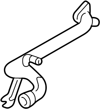 View 058121071H Engine Coolant Bypass Pipe Full-Sized Product Image