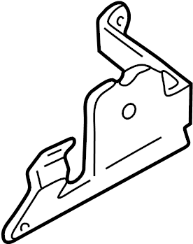 View 078907347H Cruise Control Actuator Bracket Full-Sized Product Image