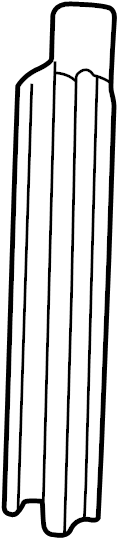 View 3B0839901F041 Door Reveal Molding (Front) Full-Sized Product Image