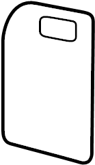 View 3B9867462BFEH Trunk Trim Panel (Lower) Full-Sized Product Image