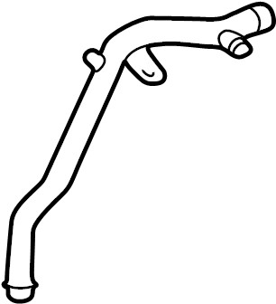 View 06B121065AC Engine Coolant Pipe Full-Sized Product Image