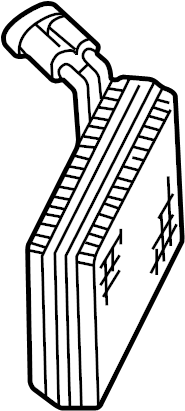 View 8D1820103G A/C Evaporator Core Full-Sized Product Image