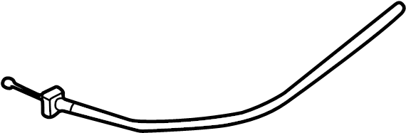 View 3B1823531D Hood Release Cable Full-Sized Product Image