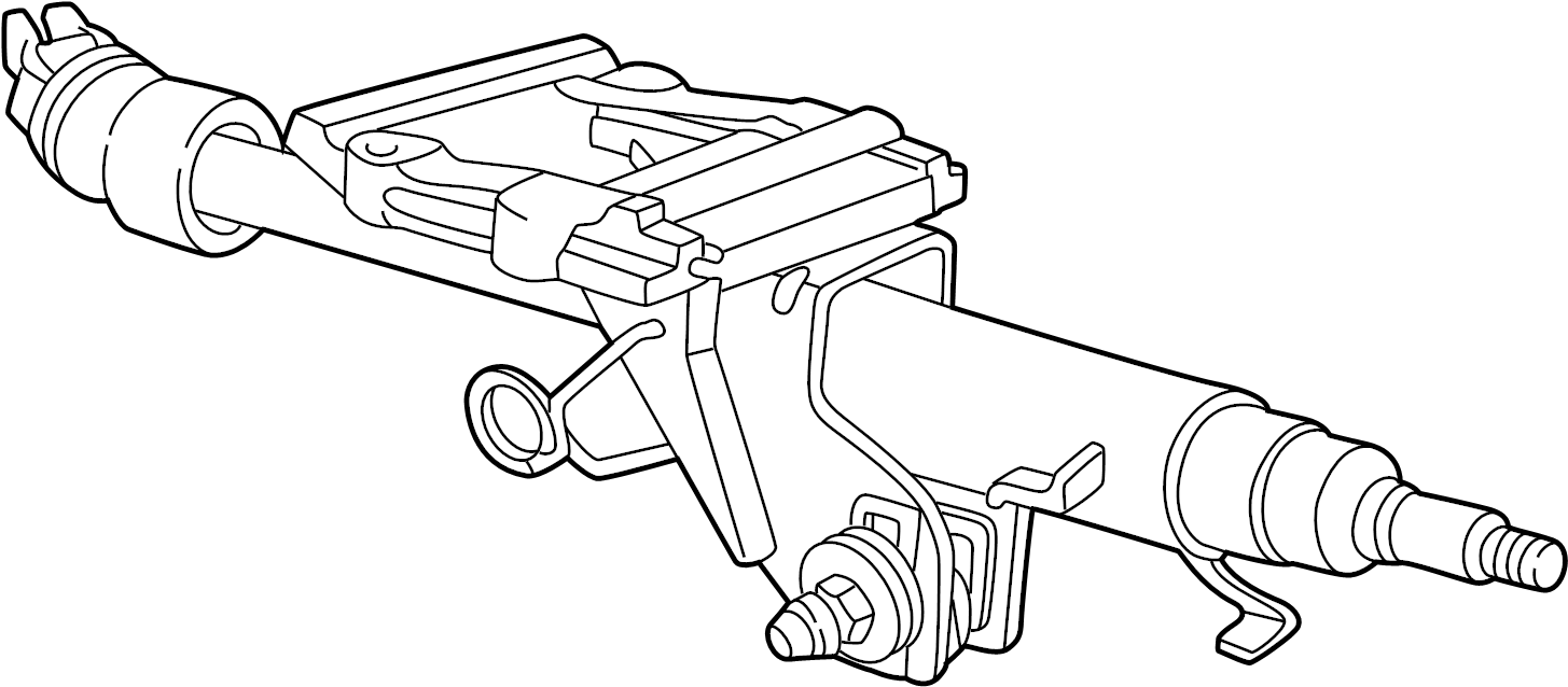 View 3B0419502D Steering Column Full-Sized Product Image