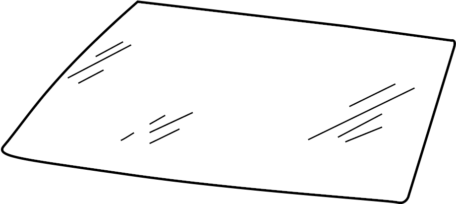 View 3B0845011BH Windshield Full-Sized Product Image