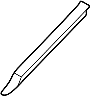 View 3B0854327CB41 Molding. STRIP. Reveal.  Full-Sized Product Image