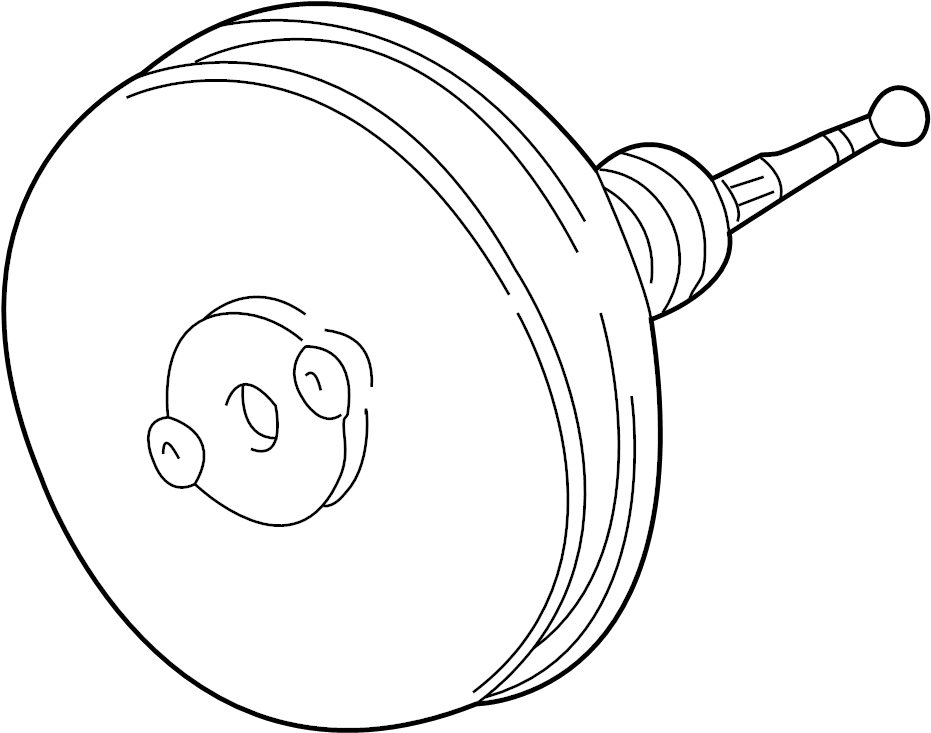 View 8E0612107L Power Brake Booster Full-Sized Product Image