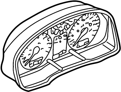 View 3B0920929BX Instrument Cluster Full-Sized Product Image