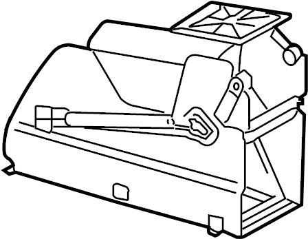 View 3B1864207C Console Armrest Bracket Full-Sized Product Image