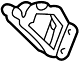 View 4B9886817A Seat Hinge Full-Sized Product Image