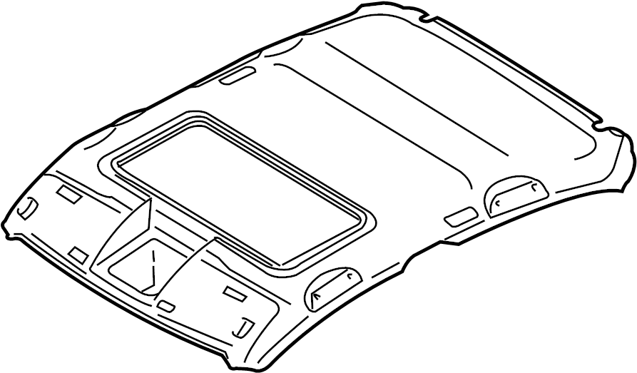 View 3B9867501DF4R4 Headliner Full-Sized Product Image