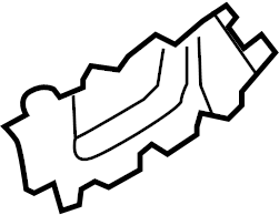 View 3B0810319B Body B-Pillar Reinforcement (Front, Lower) Full-Sized Product Image