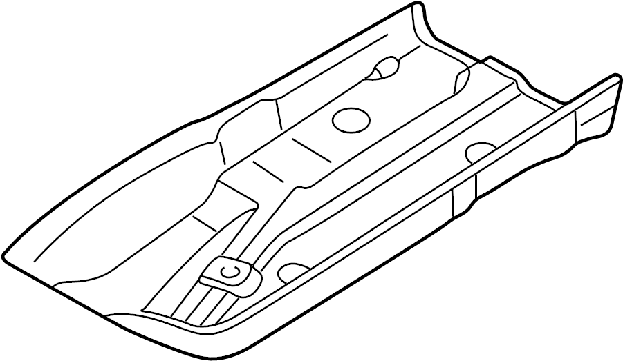 View 8E0803205 Floor Pan (Front) Full-Sized Product Image