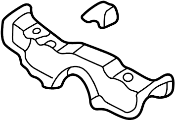 View 8E0803174 Seat. Support. (Front, Rear) Full-Sized Product Image