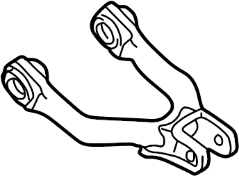View 4B3505323 Suspension Control Arm (Rear, Upper) Full-Sized Product Image