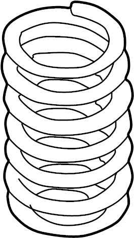 View 4B0511115P Coil Spring Full-Sized Product Image