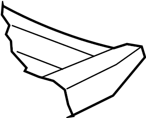 View 3C0881375AE Seat Cushion Pad (Front) Full-Sized Product Image