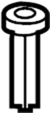 View 1K0881920K7G8 Headrest Guide Full-Sized Product Image